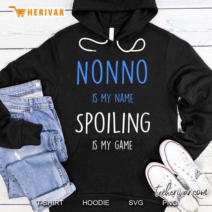 Mens Nonno Grandpa Hoodie