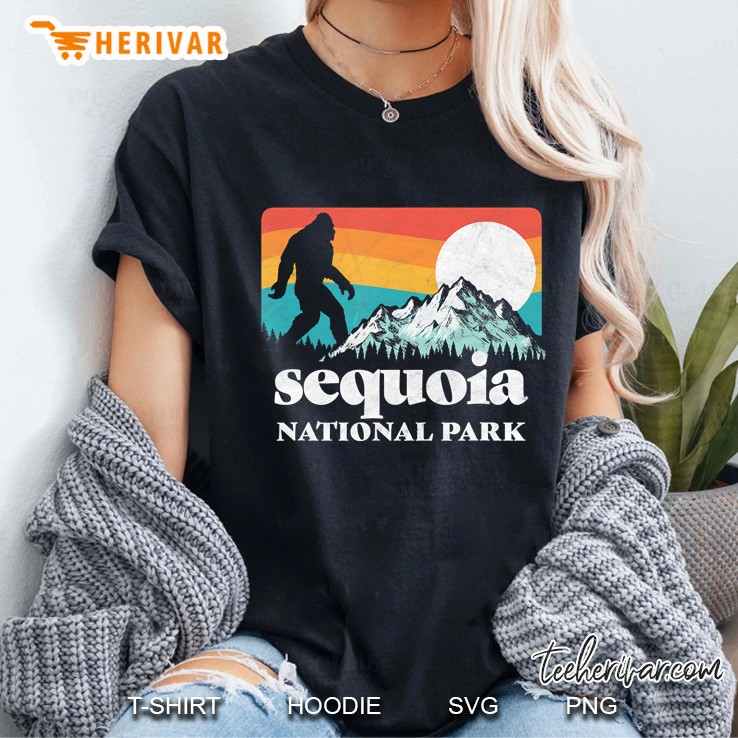 Sequoia National Park California Bigfoot Mountains Hoodie