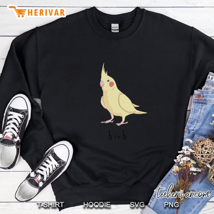 Birb Cockatiel Bird Meme Classic Sweatshirt