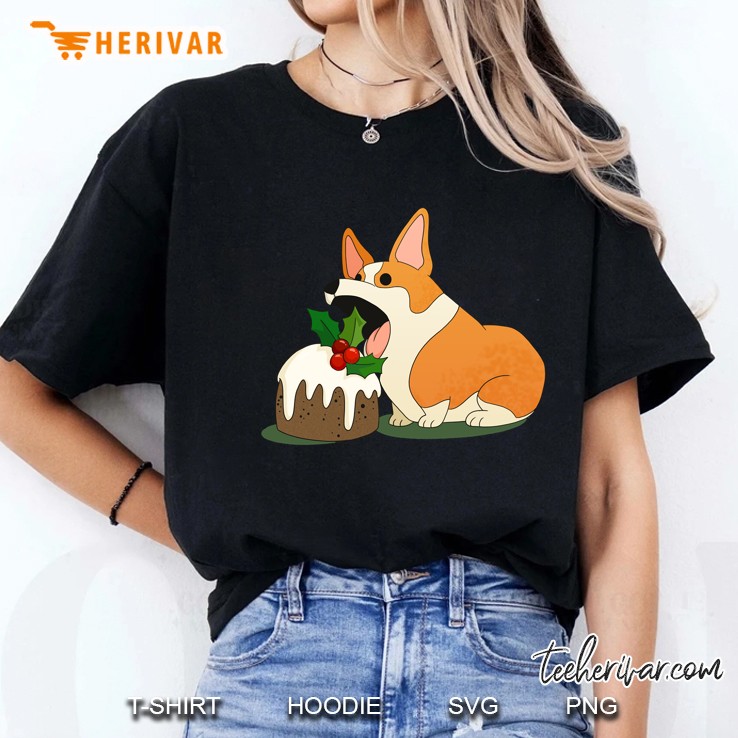 Christmas Corgi Ladies Tee