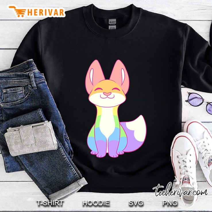 Gay Pride Fox Sweatshirt