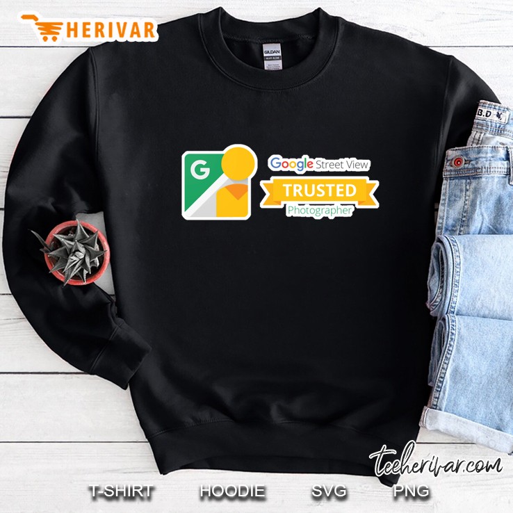 Google Maps Street View Trusted Photographer Classic Sweatshirt