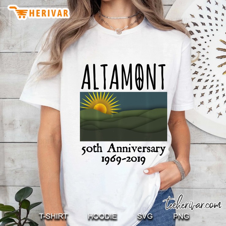 50Th Anniversary Altamont Festival 1969 Livermore California Ladies Tee