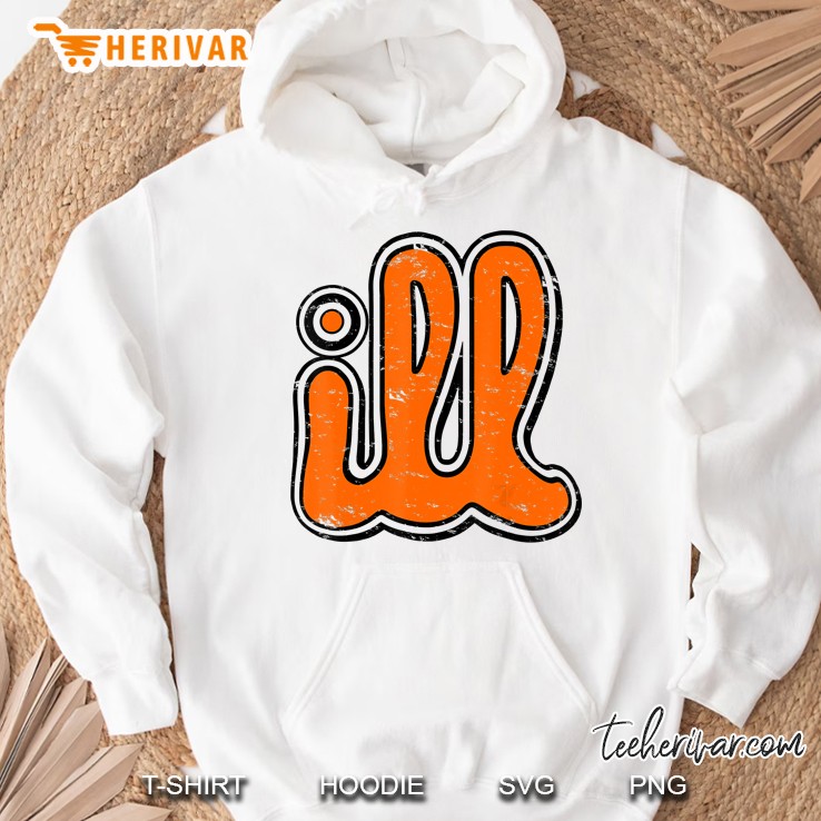 Ill Orange And Black Philly Philly Hoodie