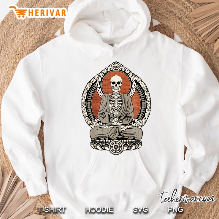 Skeleton Buddha Hoodie