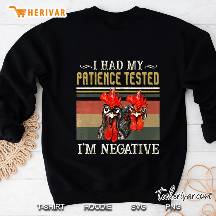 Chicken-I Had My Patience Tested Im Negative Chicken Mugs