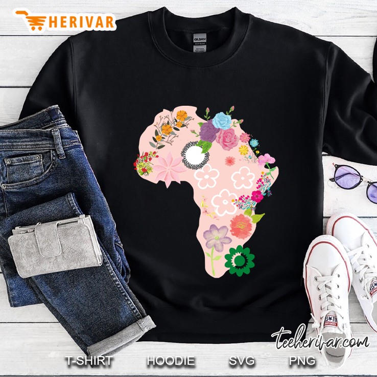 Cream Flower Africa Sweatshirt