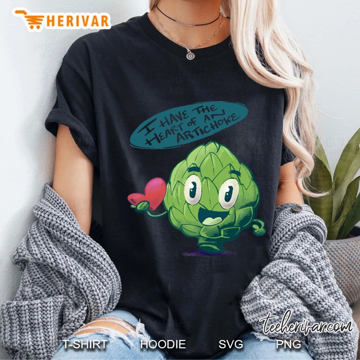 Heart Of An Artichoke Ladies Tee