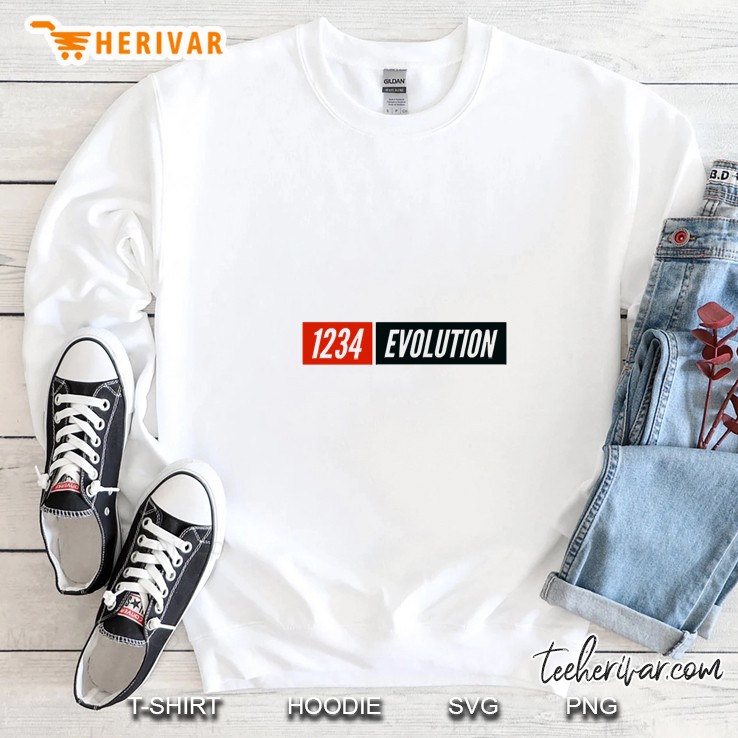 1234Evolution Mug Mug Sweatshirt