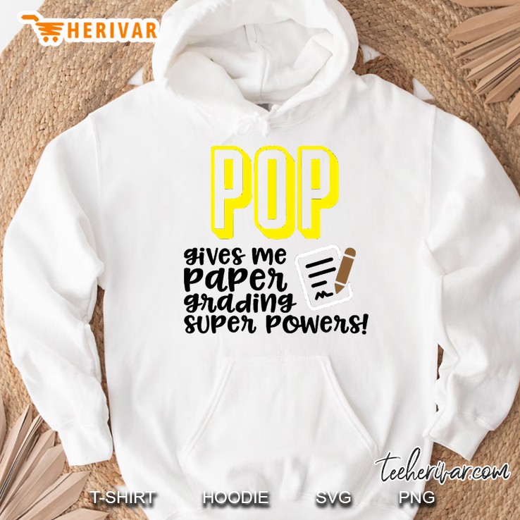 Pop Gives Me Paper Hoodie