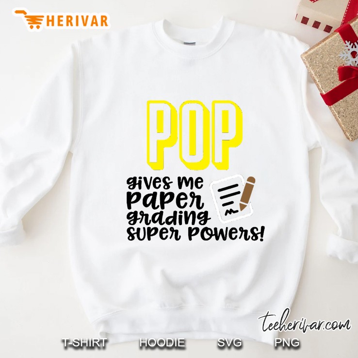 Pop Gives Me Paper Sweatshirt