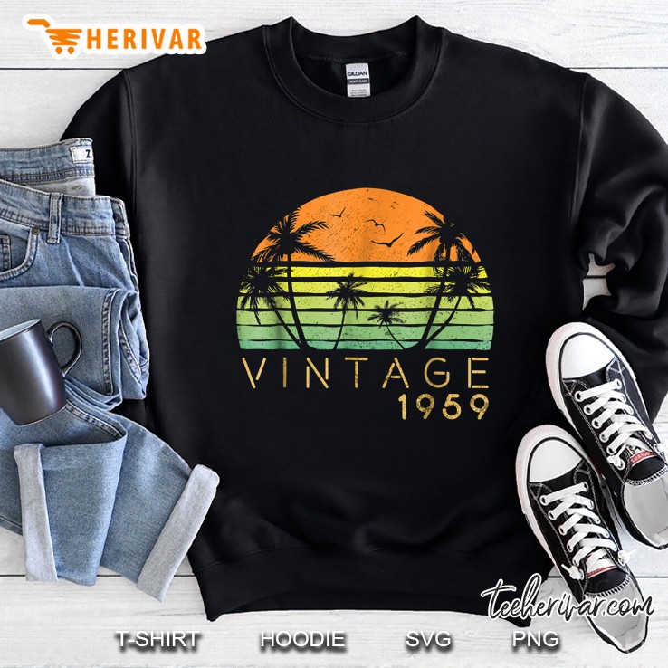 60Th Birthday Tee, Vintage 1959 , 60 Years Old Gift Sweatshirt