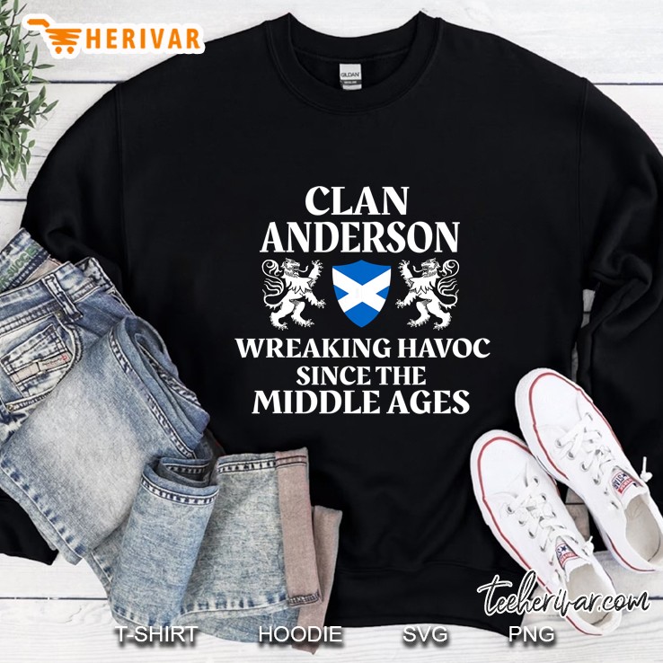 Anderson Scottish Family Clan Scotland Name Gift Sweatshirt