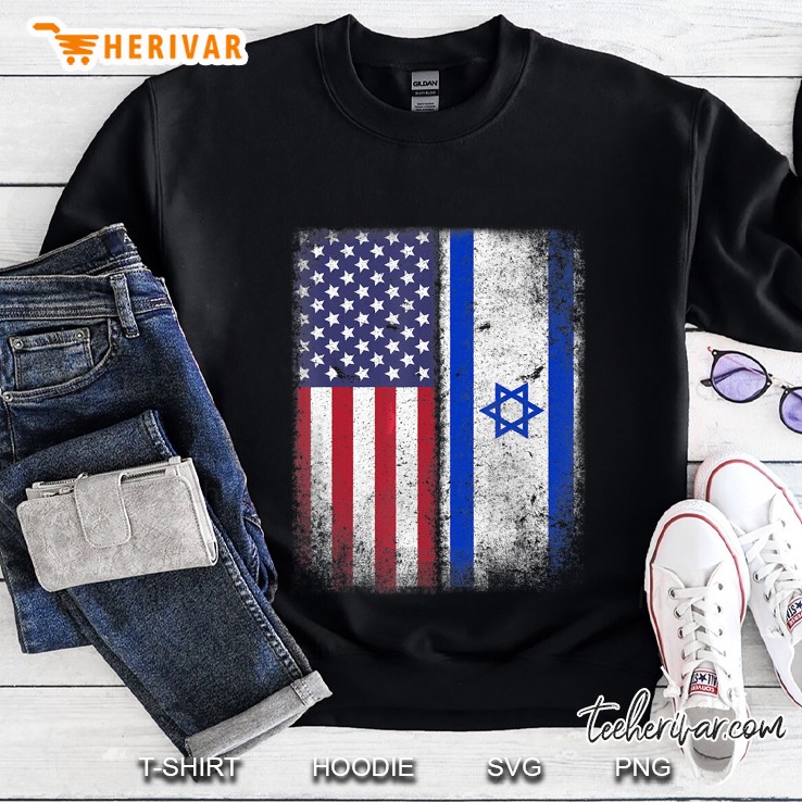 Israeli American Flag Israel Usa Roots America Mugs