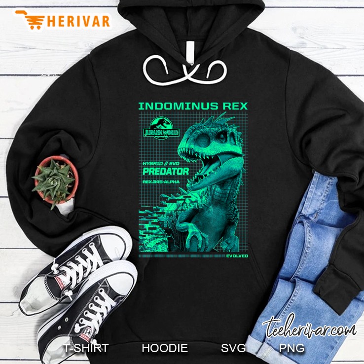 Jurassic World Indominus Rex Hybrid Predator Graphic Hoodie