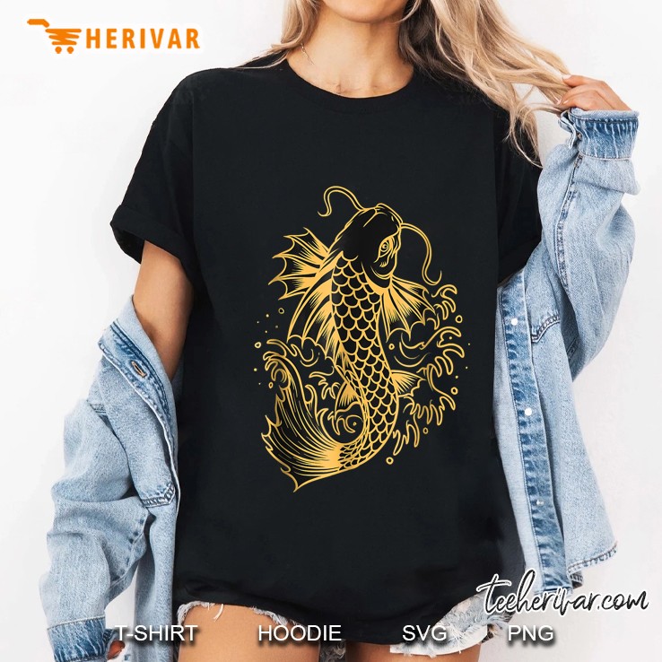 Koi Fish Japanese Ladies Tee