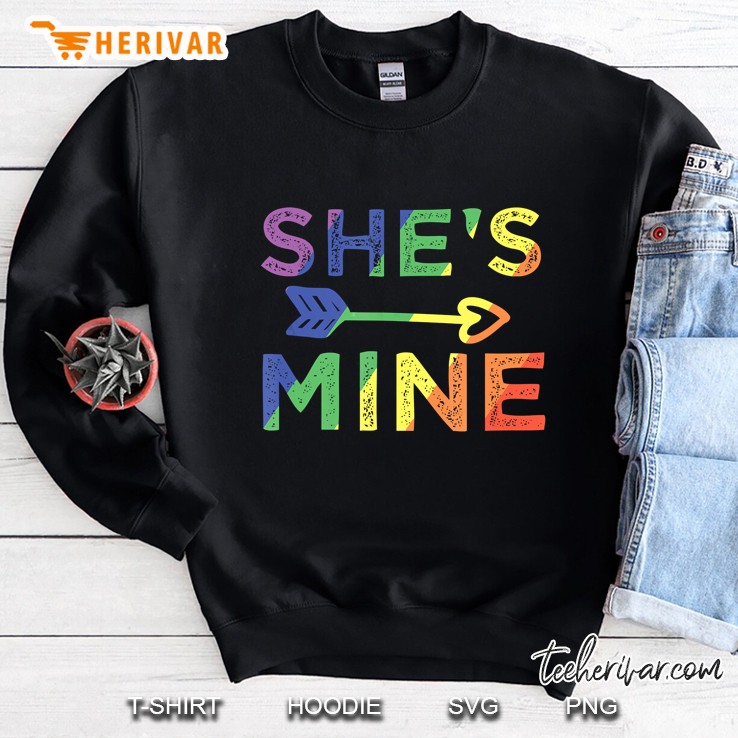 Lesbian Couple Shirts She