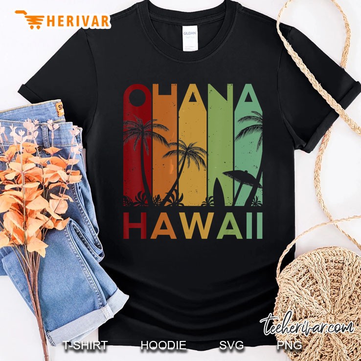 Retro Ohana Hawaii Tropical Vintage Shirt