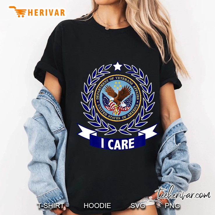 Veterans Administration Va I Care Ladies Tee