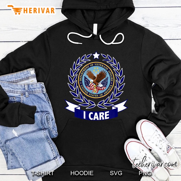 Veterans Administration Va I Care Hoodie