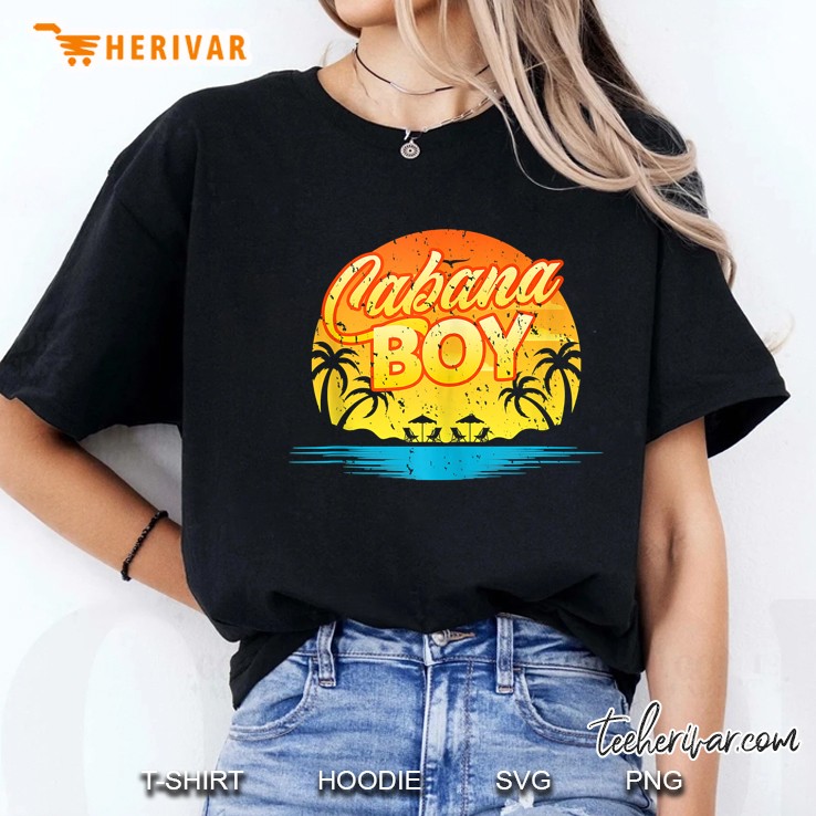 Mens Cabana Boy Pool Party Gift Ladies Tee