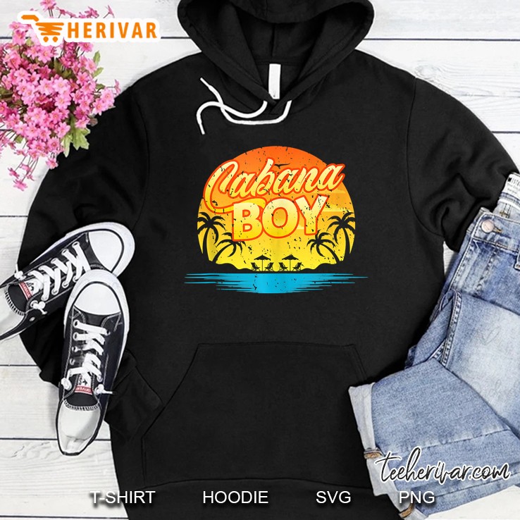 Mens Cabana Boy Pool Party Gift Hoodie