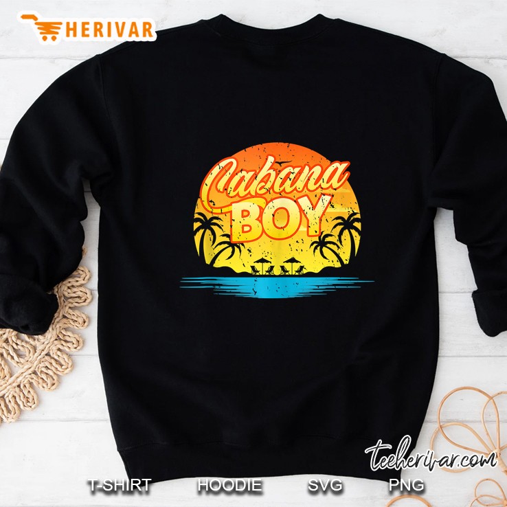 Mens Cabana Boy Pool Party Gift Sweatshirt