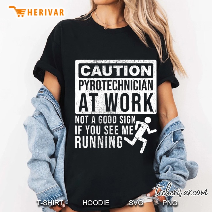 Pyrotechnician Funny Shirt Humorous Pyro Technician Ladies Tee