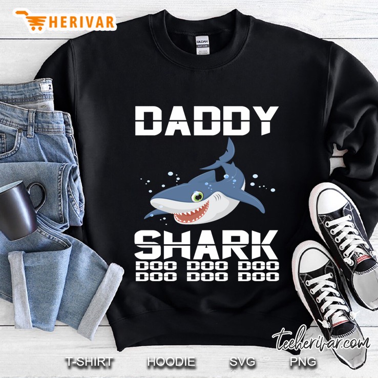 Baby Mommy Daddy Shark Matching Family Shirts- The Shark Family Apparel Mugs