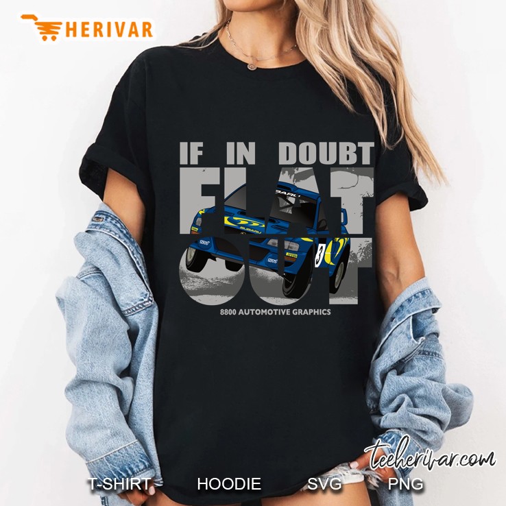 Colin Mcrae Tribute Flat Out Ladies Tee