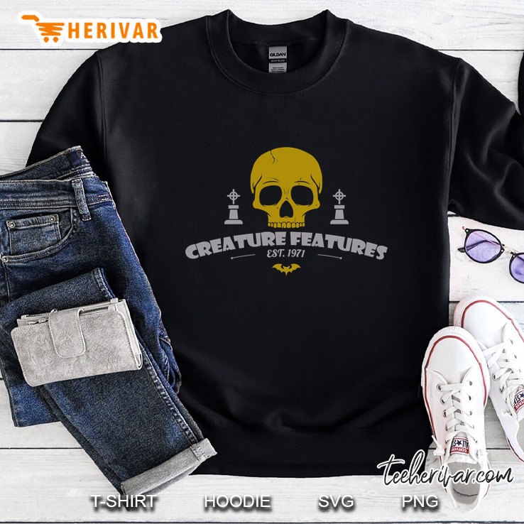 Creature Features Skull Sweatshirt