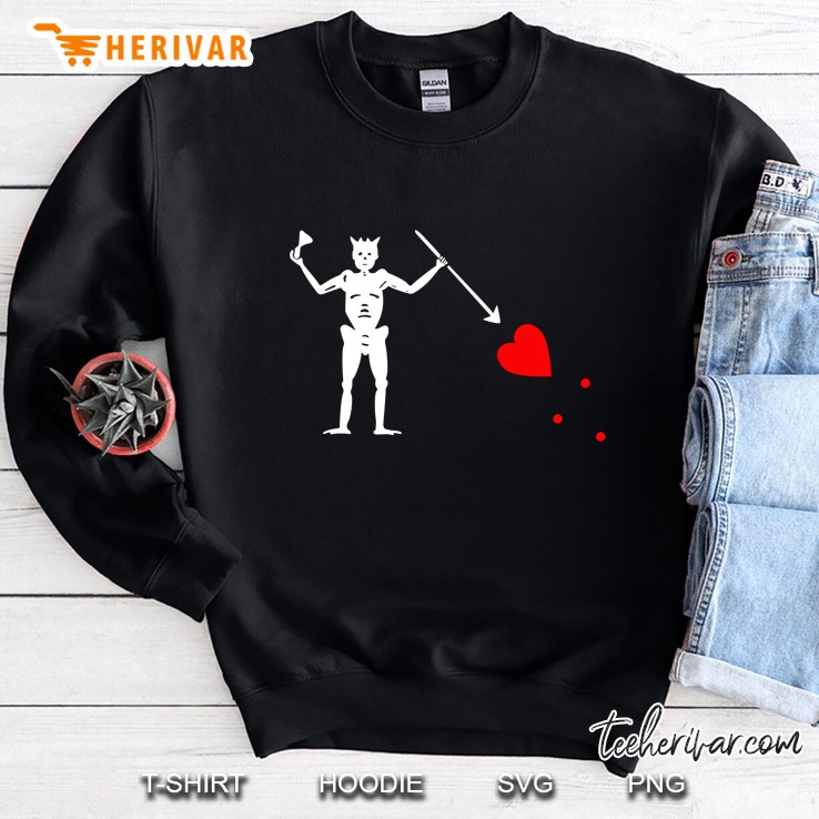 Edward Teach Pirate Flag Sweatshirt