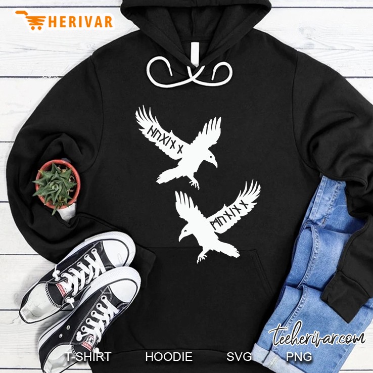 Huginn And Muninn Hoodie