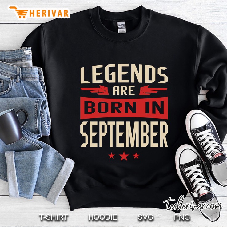 Legends Are Born In September Mugs