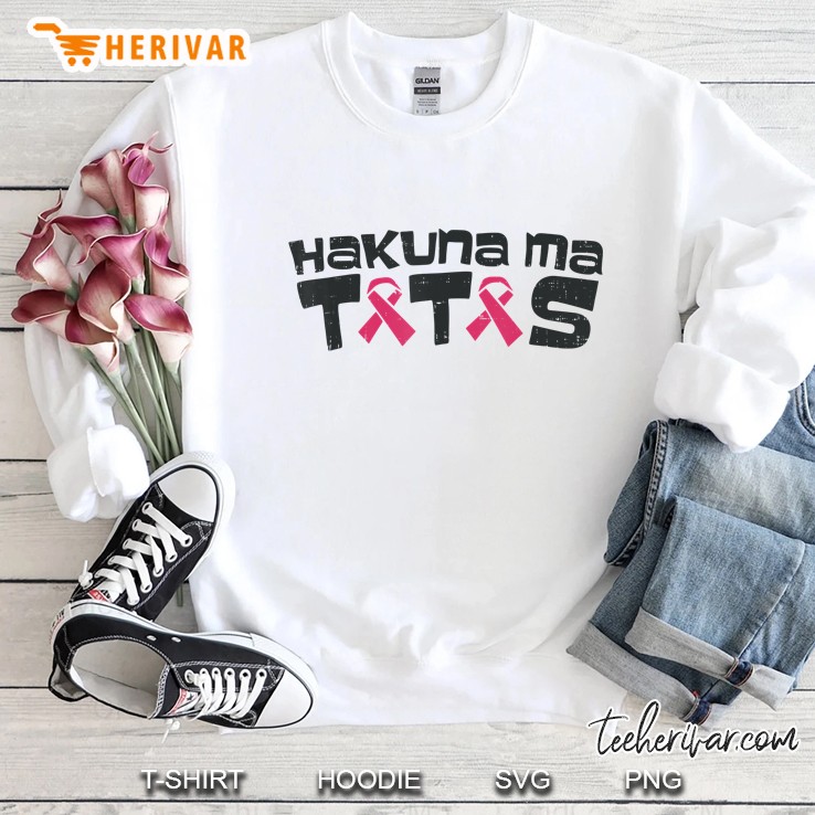 Funny Breast Cancer Awareness Shirt Ma Tatas Support Sweatshirt