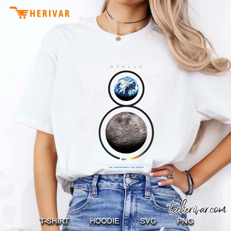 Apollo 8 (Black Shirt Only) Ladies Tee
