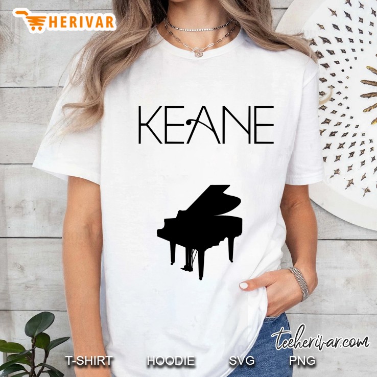 Keane - Logo & Piano Ladies Tee