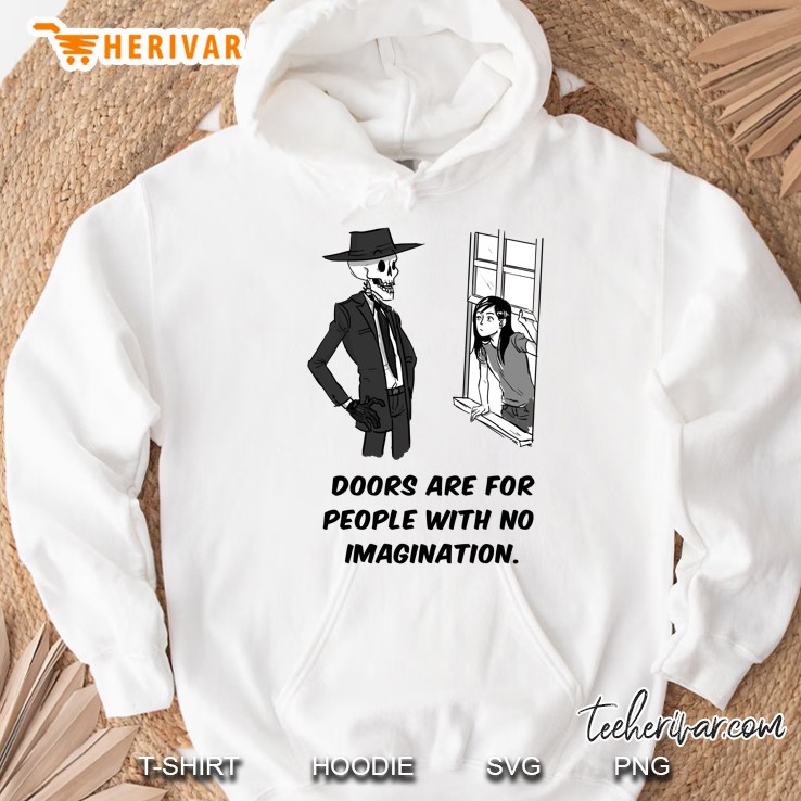 Skulduggery Pleasant Fanart - Doors Hoodie