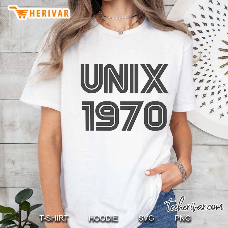 Unix 1970 Ladies Tee