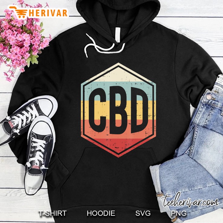 Cbd Oil Retro Vintage Weed Cannabis Hemp Plant Dealer Gift Hoodie