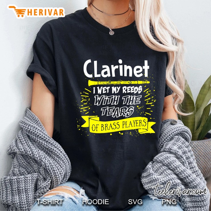 Clarinet Clothes Clarinet Outfit Instrument Marching Band Ladies Tee