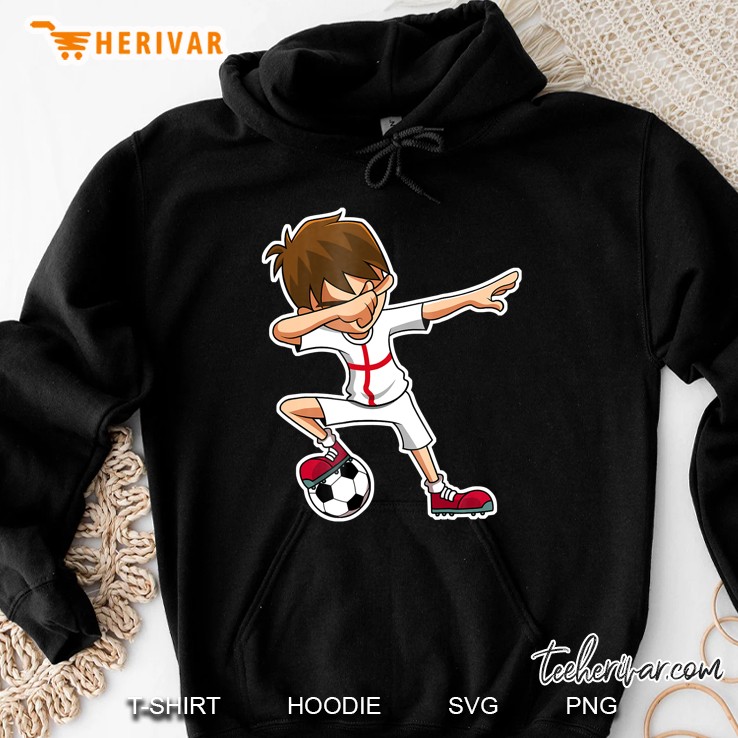 Dabbing Soccer Boy England Shirt, English Flag Jersey Mugs