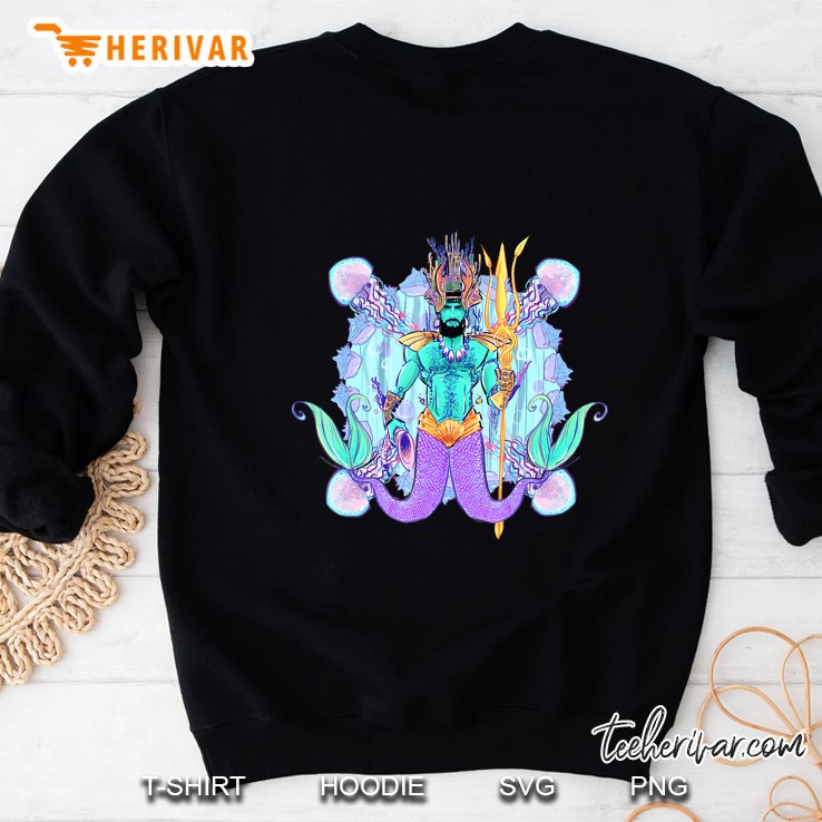 Merman Tshirt Genderfluid Triton Mythical Creature Tshirt Sweatshirt