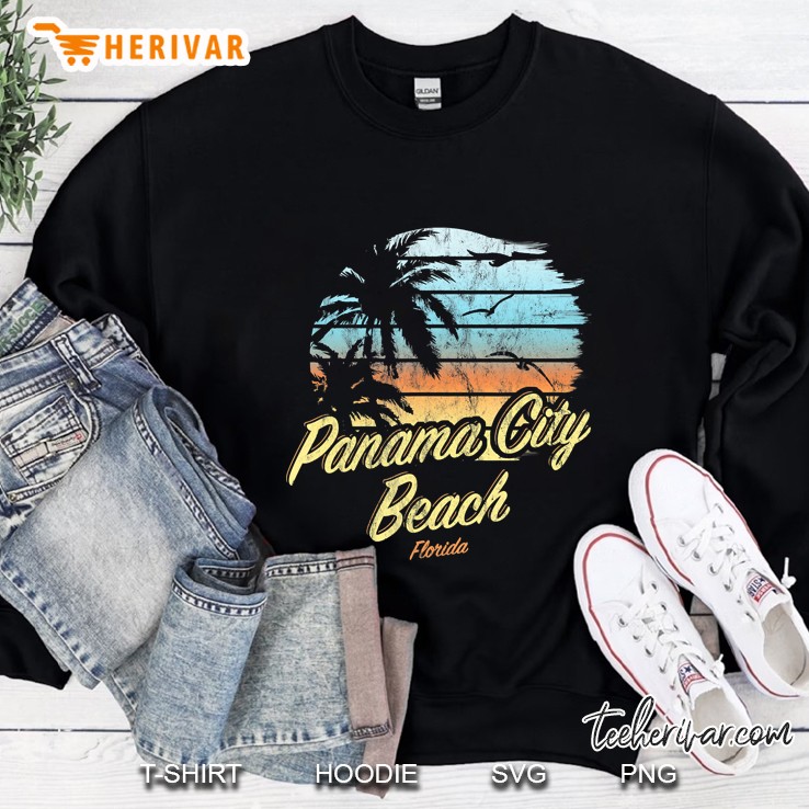 Panama City Beach Florida Usa The Original Sunset Sweatshirt