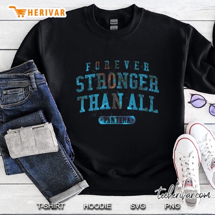 Pantera Official Forever Stronger Than All Blue Premium Sweatshirt