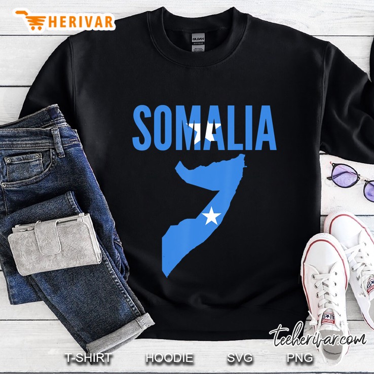 Somali Gift - Somalia Country Map Flag Mugs