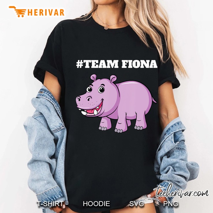 Team Fiona Baby Hippo Hoodie