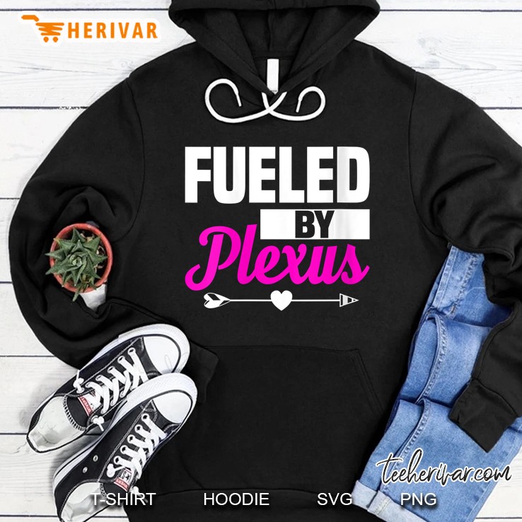 Womens Fueled By Plexus Mama Workout Outdoor Holiday Gift V-Neck Mugs