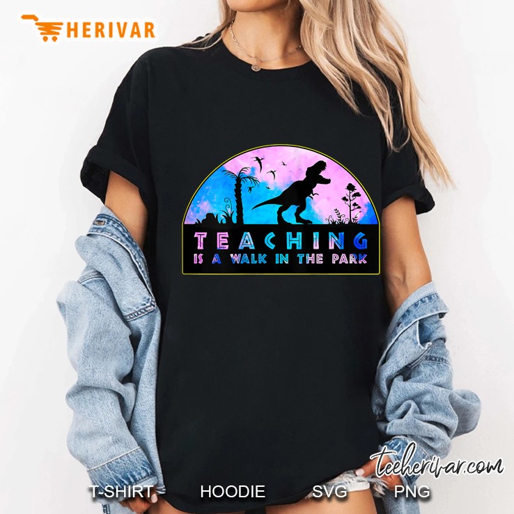 Womens Teaching Is A Walk In The Park, Gift For A Teacher Tank Top Ladies Tee