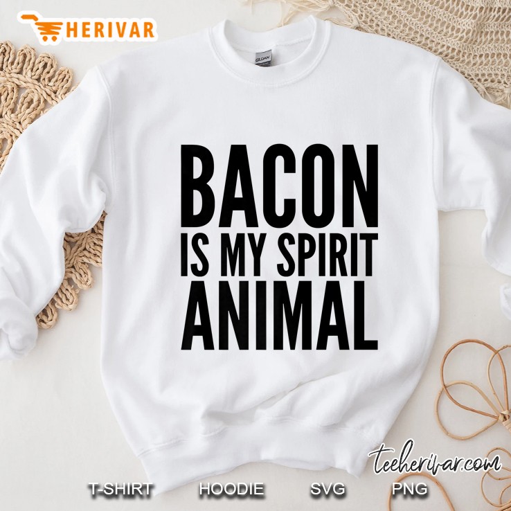 Bacon Lover Funny Gift - Bacon Is My Spirit Animal Premium Mugs